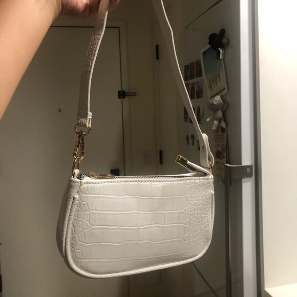 Crocodile Shoulder purse - Picture 2 of 4